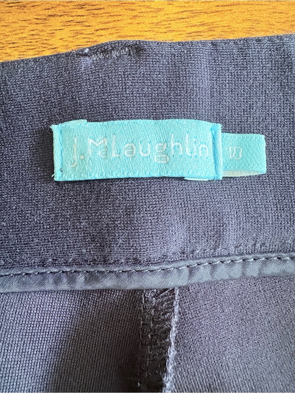J.Mclaughlin Women’s Deanne Pants In Winter Navy Blue Size 10 - Picture 12 of 14
